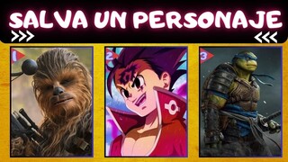 DESAFÍO 🤯 Salva UN PERSONAJE | ¿Cuál prefieres?