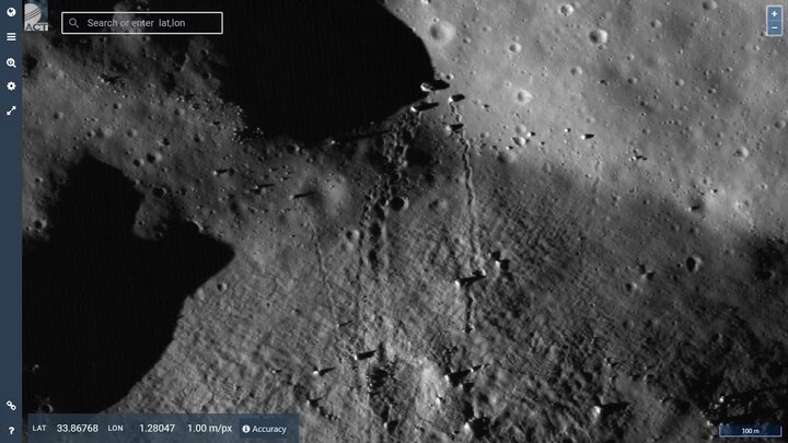 Satellite Photo Shows Structures On The Moon! ~ 11/16/2021