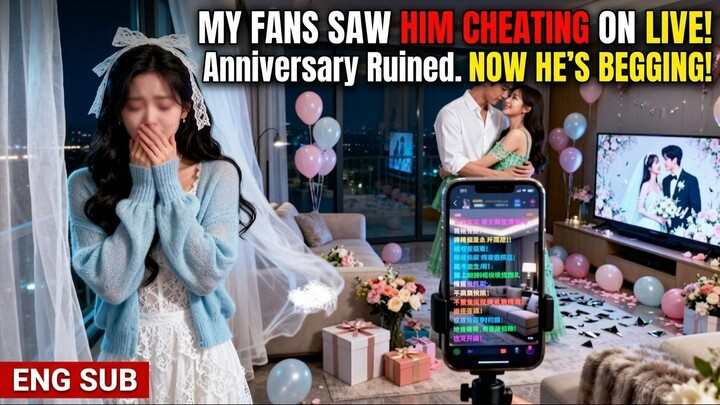 My fans saw him cheating on LIVE! Anniversary surprise ruined by HER. Now he's begging!