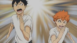 [Pemain Bola Voli] Hinata Shoyo VS Kageyama Tobio: Hei, apakah kamu suka lari?