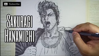 SAKURAGI | SLAM DUNK | Scribble Art