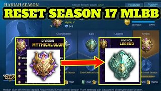 RESET SEASON 17 MOBILE LEGENDS KE SEASON 18!!! Mythical Glory Turun Ke Epic Lagi - MLBB