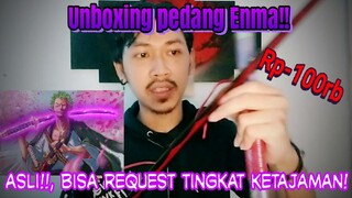 Unboxing PEDANG ENMA❗| ASLI BERAT INI PEDANG ‼️