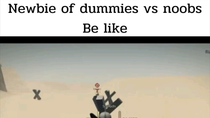 dummies vs noobs meme