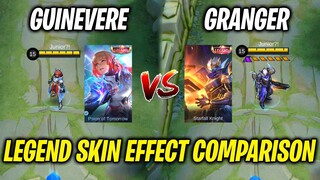 Perbandingan Efek Skin Legend Guinevere Dan Granger Legend