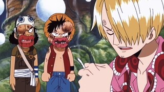 Ketika sanji habis kesabaran liat kelakuan luffy sama Usopp 😭🤣