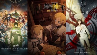 Mushoku Tensei Season 2 24 Episode?,Solo Leveling Dan Tate no Yuusha Season 3 - Akio News