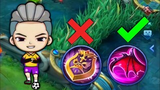 LATE GAME BEST BUILD FOR BRUNO  | TOP GLOBAL/PHILIPPINES BRUNO | - MLBB MASTER BODAK