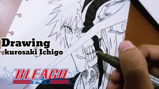 DRAWING KUROSAKI ICHIGO Vasto lorde - Mizuart