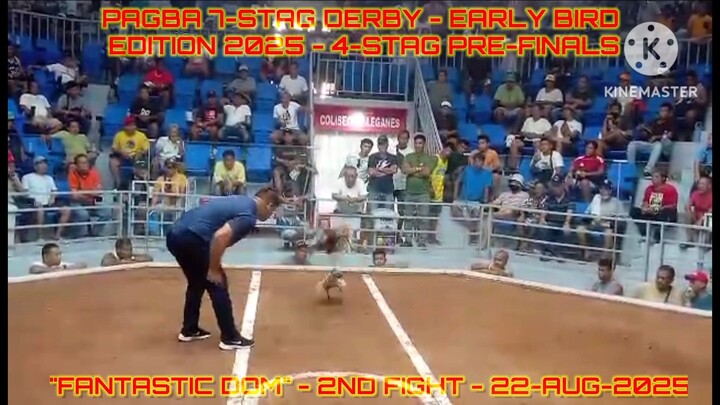 FANTASTIC DOM - FIGBA/PAGBA 2025 7-STAG DERBY - EARLY BIRD EDITION - 4-STAG PRE-FINALS - 2ND FIGHT