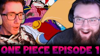 Non Anime Fans REACT to ONE PIECE for The First Time! One Piece Episode 1!