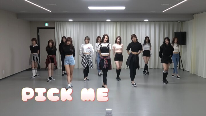 【IZ ONE 4K ห้องซ้อม】2018 PICK ME