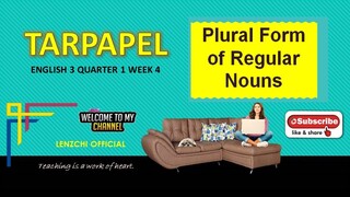 TARPAPEL- ENGLISH 3 QUARTER 1 WEEK 4