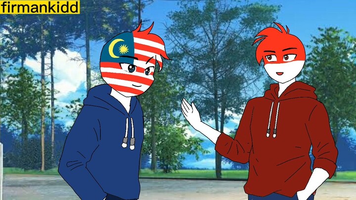 indonesia vs malaysia countryhumans