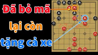 Ván cờ tướng đẹp mắt: Mã xe phế sạch