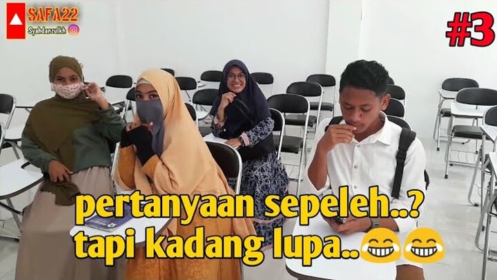 pertanyaan sepeleh tapi kadang lupa..