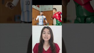 BONEKA RONALDO DAN MESSI HIDUP  ?!?