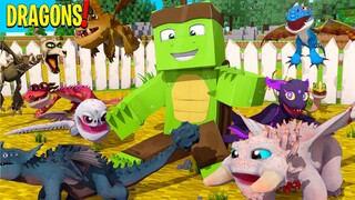 DRAGON BABY THIEF! - Minecraft Dragons