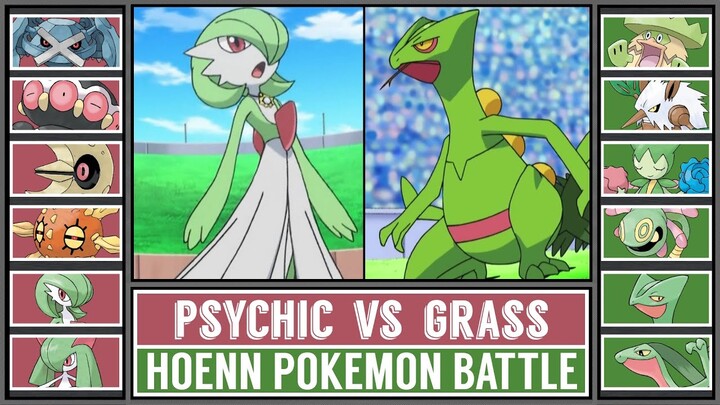 Hoenn Pokémon Battle | PSYCHIC vs GRASS