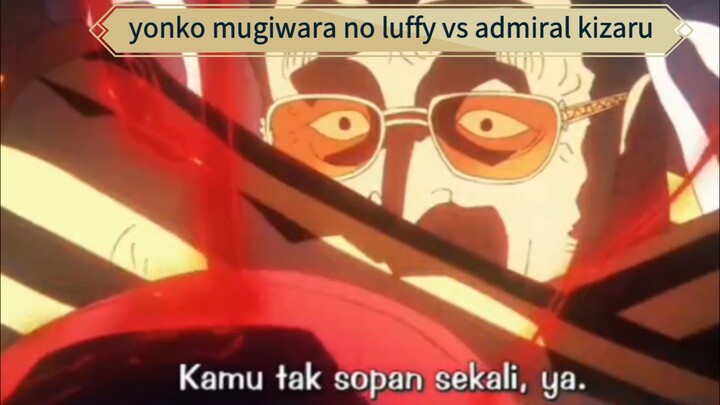 AnimeScene :One-piece 1125 "Yonko Mugiwara no Luffy menyambut Kizaru dengan tendangan Haoshoku🔥