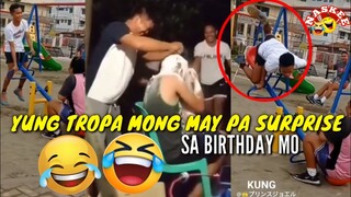 Yung tropa mong may surprise sa birthday mo😂🤣| Pinoy Memes, Pinoy Kalokohan funny videos compilation