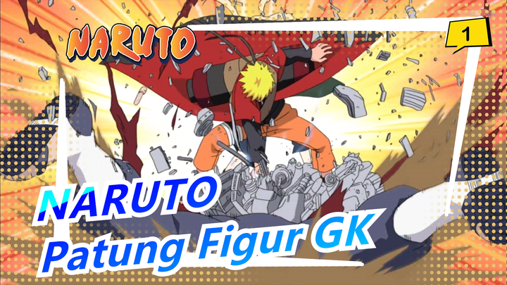 [NARUTO] [Posting Ulang] Pajangan Koleksi Patung Figur GK|Koleksi NARUTO| Tsume| Roomtour_1