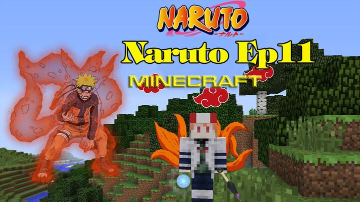 【Minecraft】 Naruto #11: Transform into Kurama! Destructive Bijuudama!