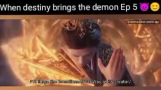 When destiny brings the demon Ep 5 👿😊 Sima Jiao captured the eight palace heads to break the seal.