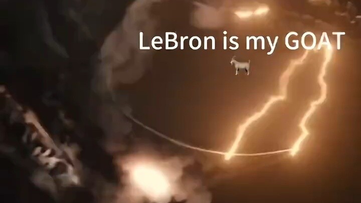 LeBron adalah GOAT saya 🐐