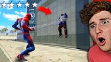 Playing As SPIDERMAN In GTA 5.. (GTA 5 Mods)