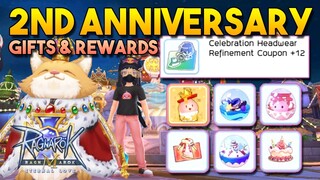 2ND ANNIVERSARY GIFTS & REWARDS (ETERNAL LOVE SERVER) - RAGNAROK MOBILE