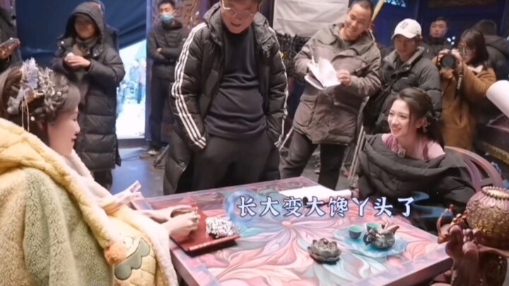 白月梵星花絮!白烁茯苓姐妹花絮