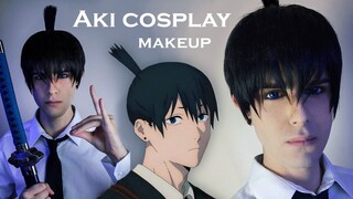 AKI Chainsaw Man COSPLAY Makeup Tutorial #ttdeye