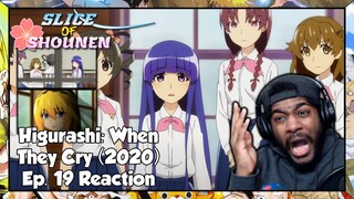 Higurashi: When They Cry Episode 19 Reaction | HOW COULD YOU DO THIS TO YOUR BEST FRIEND RIKA???