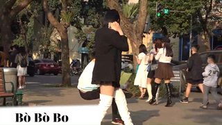 Ngồi lên ko khí troll #bobobo