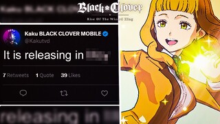 BLACK CLOVER MOBILE'S RELEASE MIGHT BE PUSHED BACK??