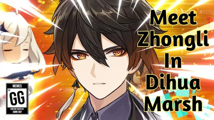 Meet Zhongli In Dihua Marsh and Picked Glaze Lily P4 | Would Quest | MrBuddyPlays