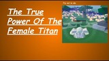 [Titan Warfare] Female Titan Scream