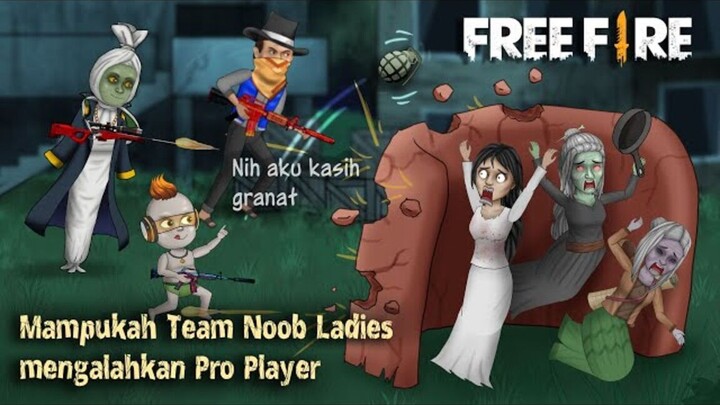 Ketika Hantu Main Free Fire, Noob vs Pro!  #HORORKOMEDI  Kartun Hantu Lucu, Film