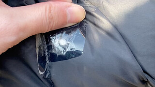 "Teacher, why is there a piece of clear tape on your sleeve?"