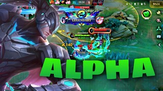 BUILD TOP PLAYER ALPHA SAVAGE GAMEPLAY 😱