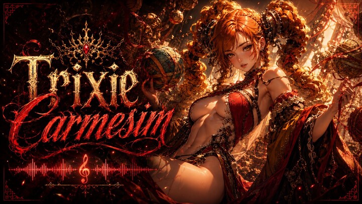 Trixie Carmesim | Dark Techno Metal | Shadow Garden Girls