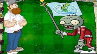 Plant vs Zombies ✔️Threepeater + Tall-nut  LAVA MODE VS Screen Door Zombie 1000000 HP  - PVZ 2022🅿61