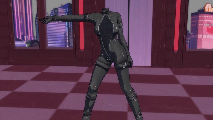 [MMD]A headless sexy woman dances to <Side to Sides>