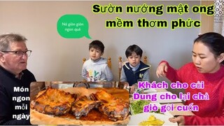 Sườn nướng mật ong thịt mềm thơm phức/Cuộc sống pháp/món ngon mỗi ngày/ẩm thực Việt Nam/món việt