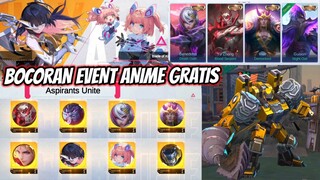 EVENT BARU SKIN ANIME! BISA DAPAT GRATIS, CUMA 1x GACHA DAPAT SKIN EPIC LIMITED