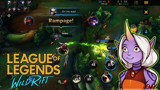 Soraka | League of Legends: Wild Rift Alpha Test | the walking fountain