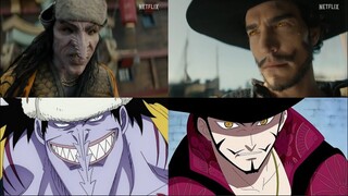 One Piece Anime VS Netflix Live Action Side by side Comparison