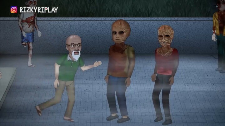 WARKOP SETAN 3 – Mengapa si Kakek membeli Ruko Berhantu? #HORORKOMEDI | Kartun Hantu Lucu