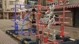 现实中变身的时候！
